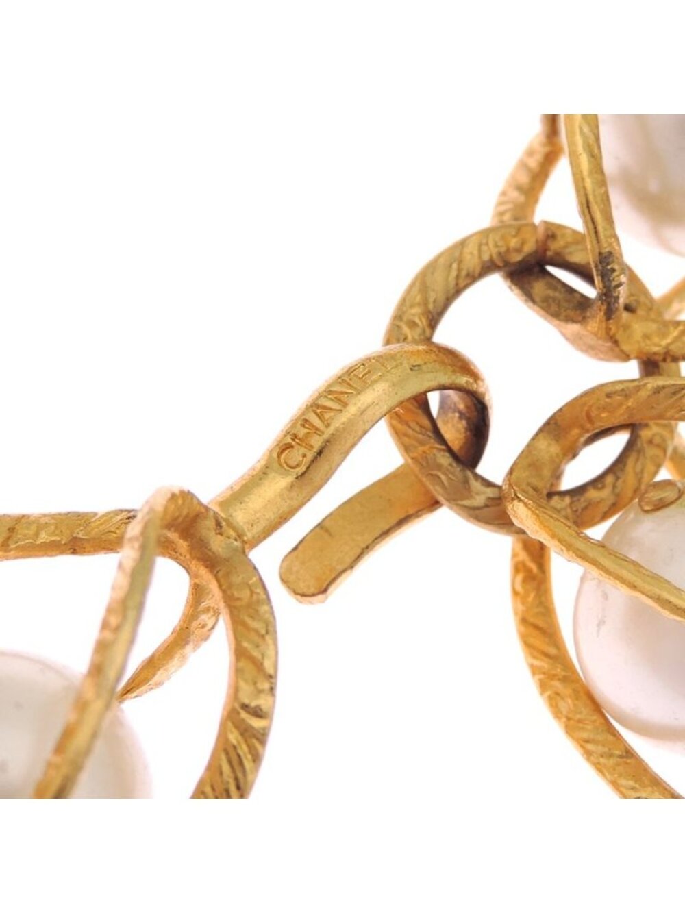 Chanel White M Belt - Picture 4 of 5